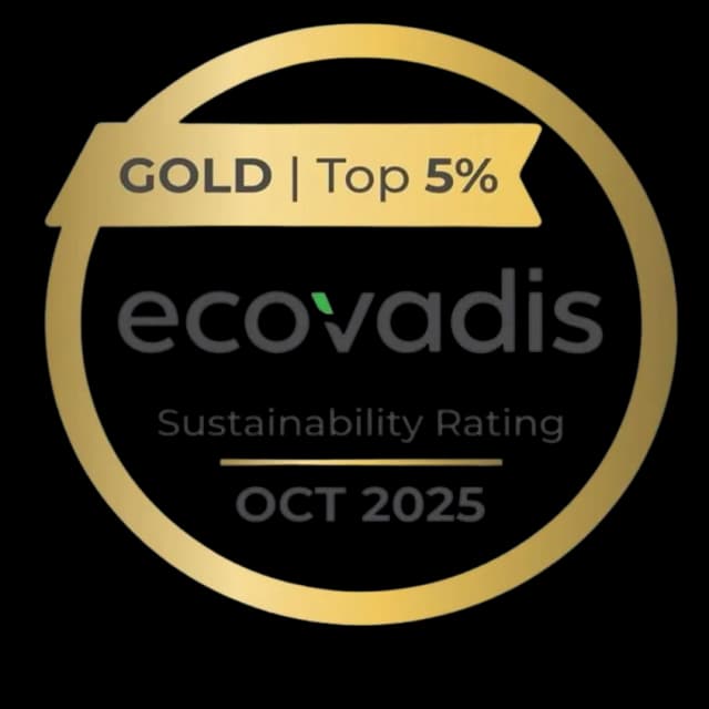 EcoVadis Gold certification